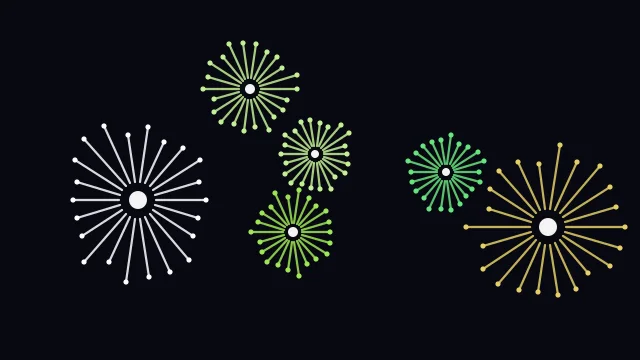 Lime 500 fireworks background — free HD lime 500 color wallpaper 1920x1080