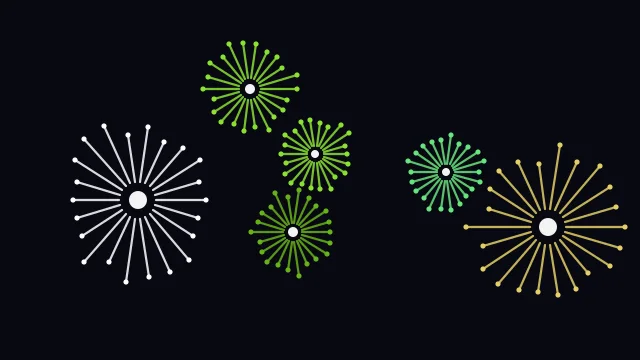 Lime 700 fireworks background — free HD lime 700 color wallpaper 1920x1080