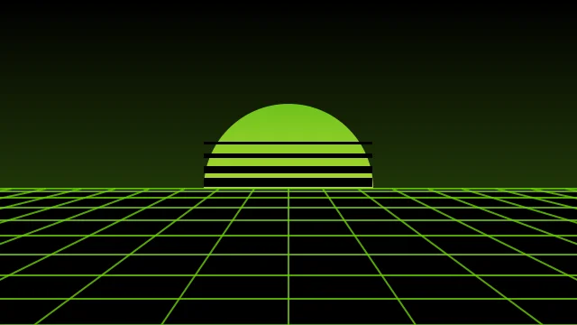 Lime 800 vaporwave background — free HD lime 800 color wallpaper 1920x1080