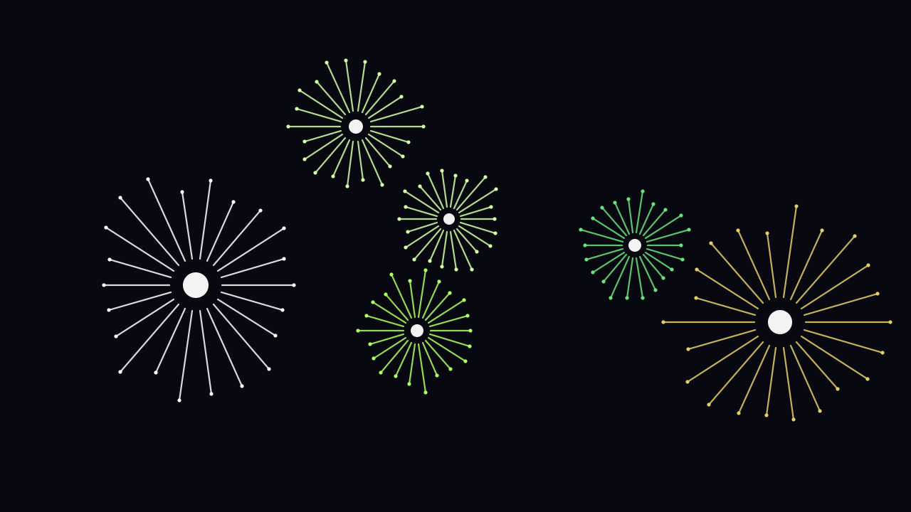 Lime Flash fireworks background — free HD lime flash color wallpaper 1920x1080