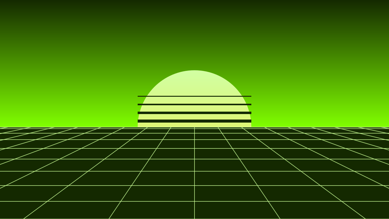 Lime Flash vaporwave background — free HD lime flash color wallpaper 1920x1080