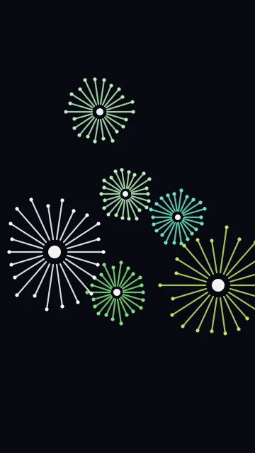 Lime Green fireworks phone wallpaper — free HD lime green mobile wallpaper 1080x1920