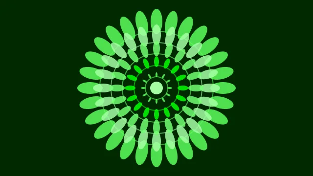 Lime mandala background — free HD lime color wallpaper 1920x1080