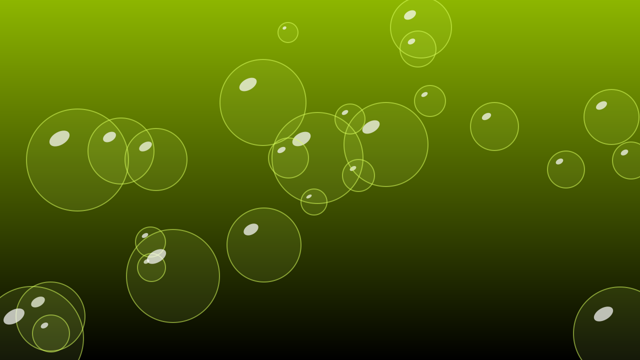 Lime Moss bubbles background — free HD lime moss color wallpaper 1920x1080