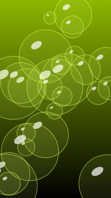 Lime Moss bubbles phone wallpaper — free HD lime moss mobile wallpaper 1080x1920