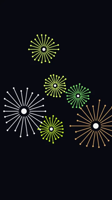 Lime Moss fireworks phone wallpaper — free HD lime moss mobile wallpaper 1080x1920