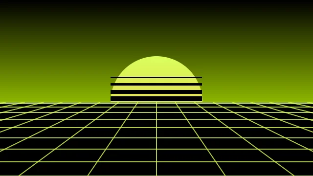 Lime Moss vaporwave background — free HD lime moss color wallpaper 1920x1080