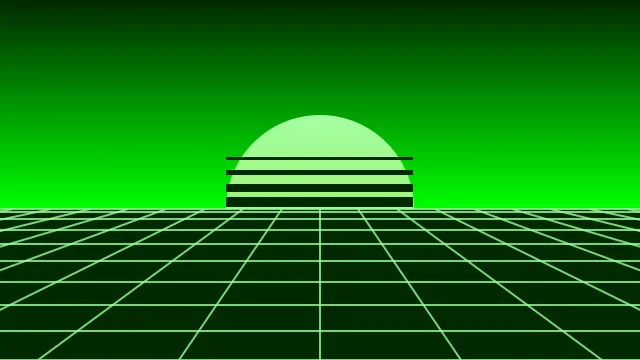 Lime vaporwave background — free HD lime color wallpaper 1920x1080