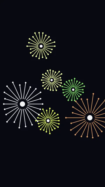 Lime Yellow fireworks phone wallpaper — free HD lime yellow mobile wallpaper 1080x1920