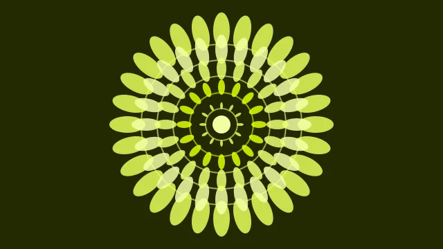 Lime Yellow mandala background — free HD lime yellow color wallpaper 1920x1080