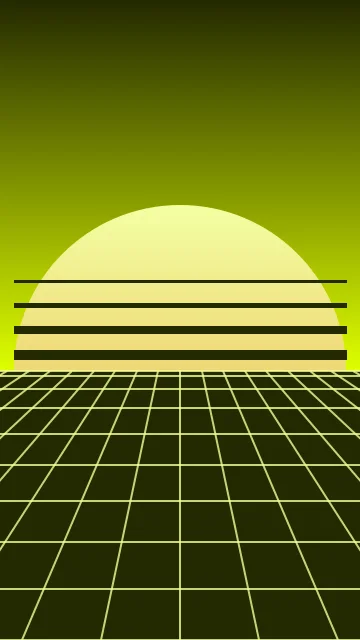 Lime Yellow vaporwave phone wallpaper — free HD lime yellow mobile wallpaper 1080x1920