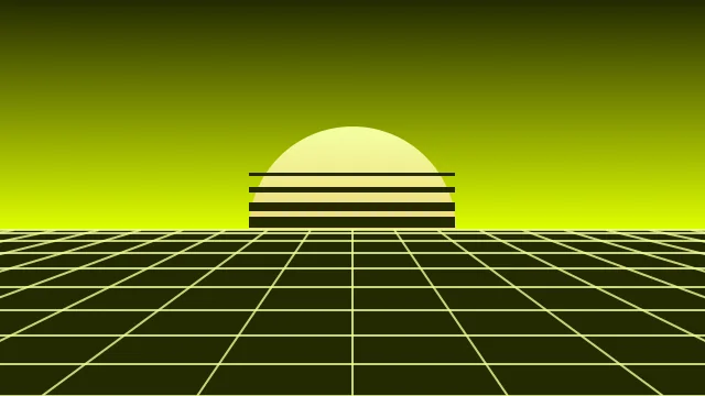 Lime Yellow vaporwave background — free HD lime yellow color wallpaper 1920x1080