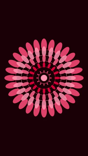 Lipstick Red mandala phone wallpaper — free HD lipstick red mobile wallpaper 1080x1920