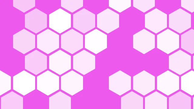 Magenta 100 hexagon background — free HD magenta 100 color wallpaper 1920x1080