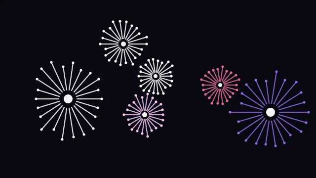 Magenta 300 fireworks background — free HD magenta 300 color wallpaper 1920x1080
