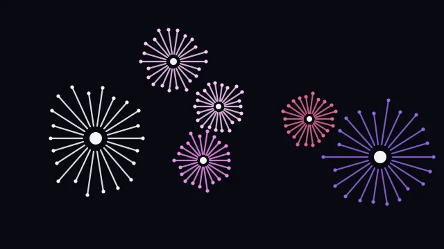 Magenta 400 fireworks background — free HD magenta 400 color wallpaper 1920x1080
