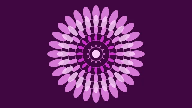 Magenta 400 mandala background — free HD magenta 400 color wallpaper 1920x1080