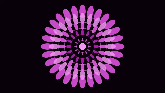 Magenta 500 mandala background — free HD magenta 500 color wallpaper 1920x1080