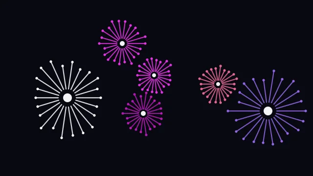 Magenta 700 fireworks background — free HD magenta 700 color wallpaper 1920x1080