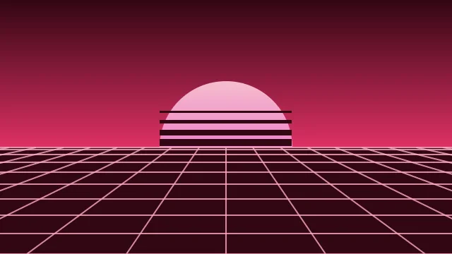 Magenta Bloom vaporwave background — free HD magenta bloom color wallpaper 1920x1080
