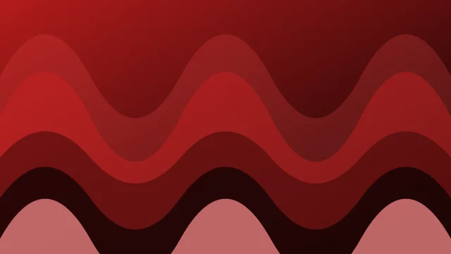 Mahogany Red waves background — free HD banner background