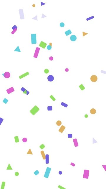 Majorelle Blue confetti phone wallpaper — free HD majorelle blue mobile wallpaper 1080x1920