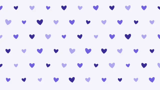 Majorelle Blue hearts background — free HD majorelle blue color wallpaper 1920x1080