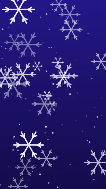 Majorelle Blue snowflake phone wallpaper — free HD majorelle blue mobile wallpaper 1080x1920