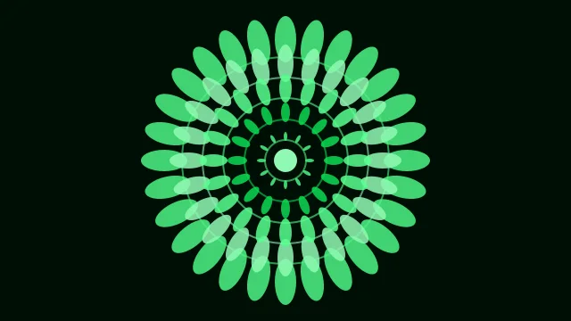 Malachite mandala background — free HD malachite color wallpaper 1920x1080