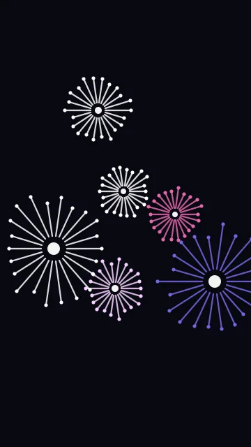 Mauve Magic fireworks phone wallpaper — free HD mauve magic mobile wallpaper 1080x1920
