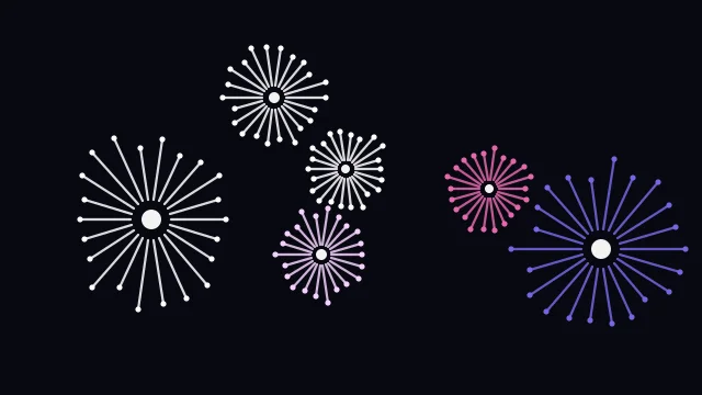 Mauve Magic fireworks background — free HD mauve magic color wallpaper 1920x1080