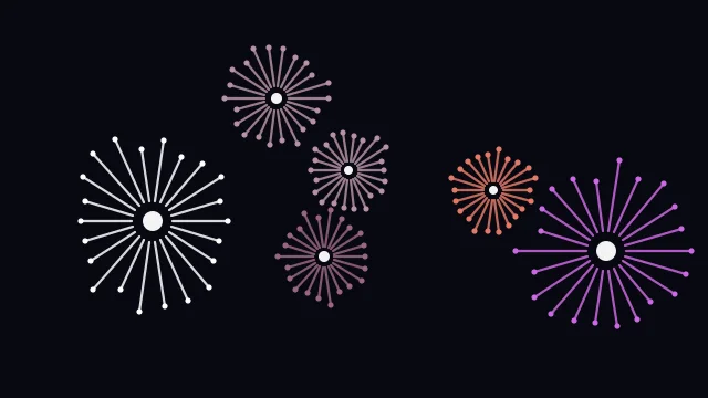 Mauve Shadow fireworks background — free HD mauve shadow color wallpaper 1920x1080