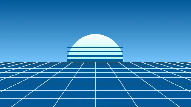 Maya Blue vaporwave background — free HD maya blue color wallpaper 1920x1080