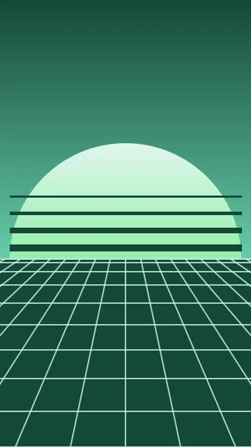 Medium Aqua Marine vaporwave phone wallpaper — free HD medium aqua marine mobile wallpaper 1080x1920
