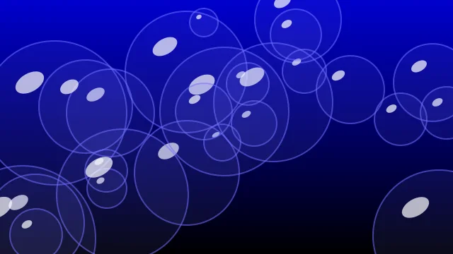Medium Blue bubbles background — free HD medium blue color wallpaper 1920x1080