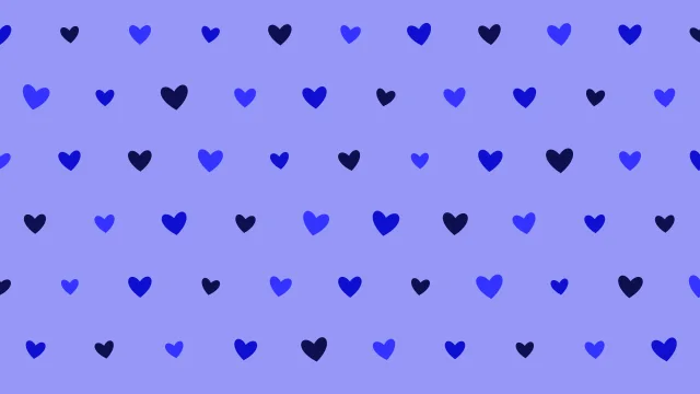 Medium Blue hearts background — free HD medium blue color wallpaper 1920x1080