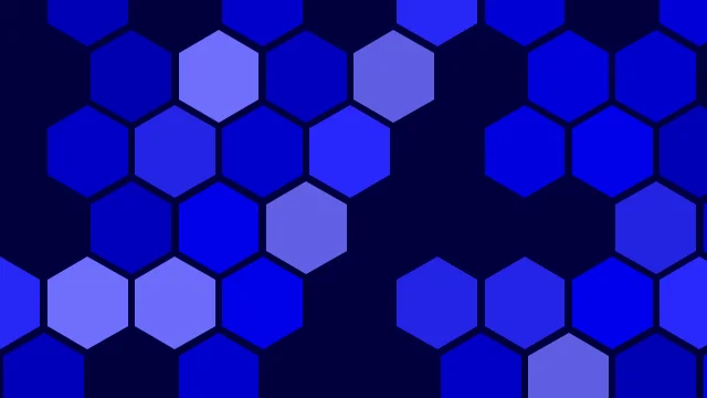 Medium Blue hexagon background — free HD medium blue color wallpaper 1920x1080