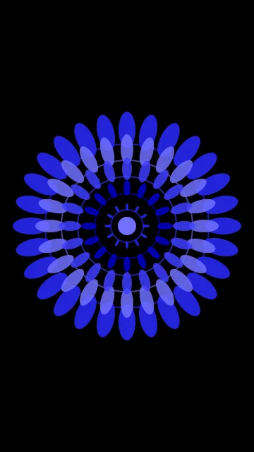 Medium Blue mandala phone wallpaper — free HD medium blue mobile wallpaper 1080x1920