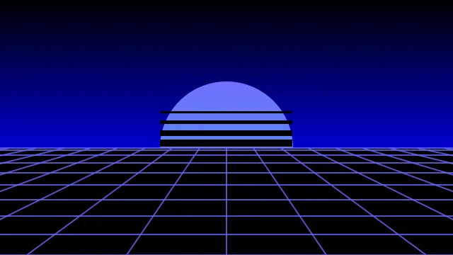 Medium Blue vaporwave background — free HD medium blue color wallpaper 1920x1080
