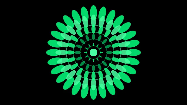 Medium Jungle mandala background — free HD ramadan background