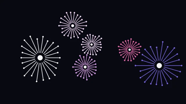 Medium Orchid fireworks desktop wallpaper — free 4K medium orchid wallpaper 3840x2160