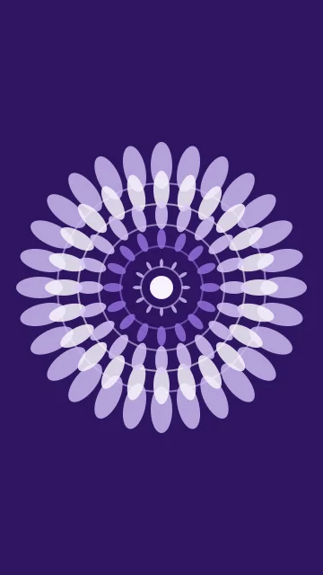 Medium Purple mandala phone wallpaper — free HD medium purple mobile wallpaper 1080x1920