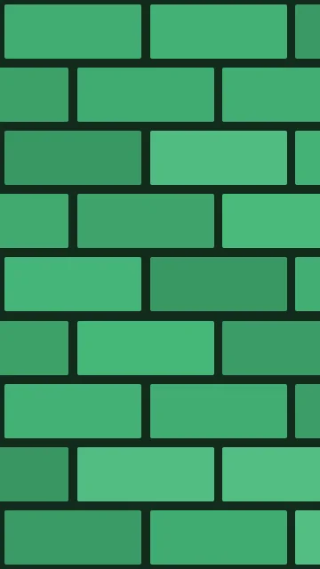 Medium Sea Green brick phone wallpaper — free HD medium sea green mobile wallpaper 1080x1920
