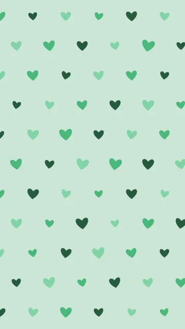 Medium Sea Green hearts phone wallpaper — free HD medium sea green mobile wallpaper 1080x1920