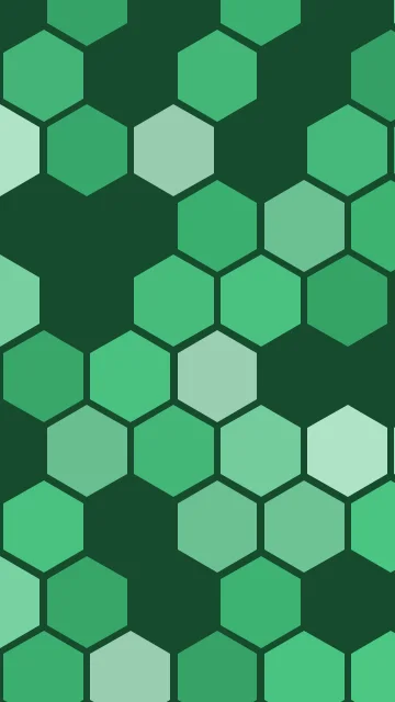Medium Sea Green hexagon phone wallpaper — free HD medium sea green mobile wallpaper 1080x1920