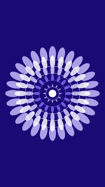 Medium Slate Blue mandala phone wallpaper — free HD medium slate blue mobile wallpaper 1080x1920