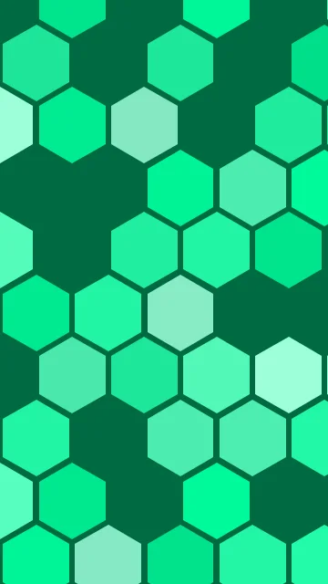 Medium Spring Green hexagon phone wallpaper — free HD medium spring green mobile wallpaper 1080x1920