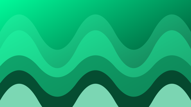 Medium Spring Green waves background — free HD medium spring green color wallpaper 1920x1080