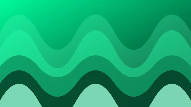 Medium Spring Green waves desktop wallpaper — free 4K medium spring green wallpaper 3840x2160