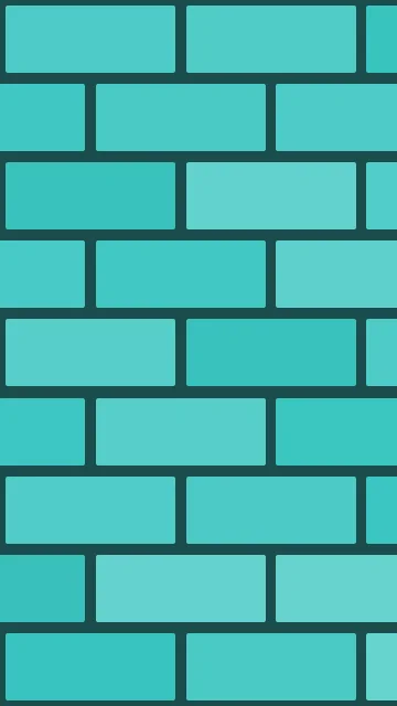 Medium Turquoise brick phone wallpaper — free HD medium turquoise mobile wallpaper 1080x1920